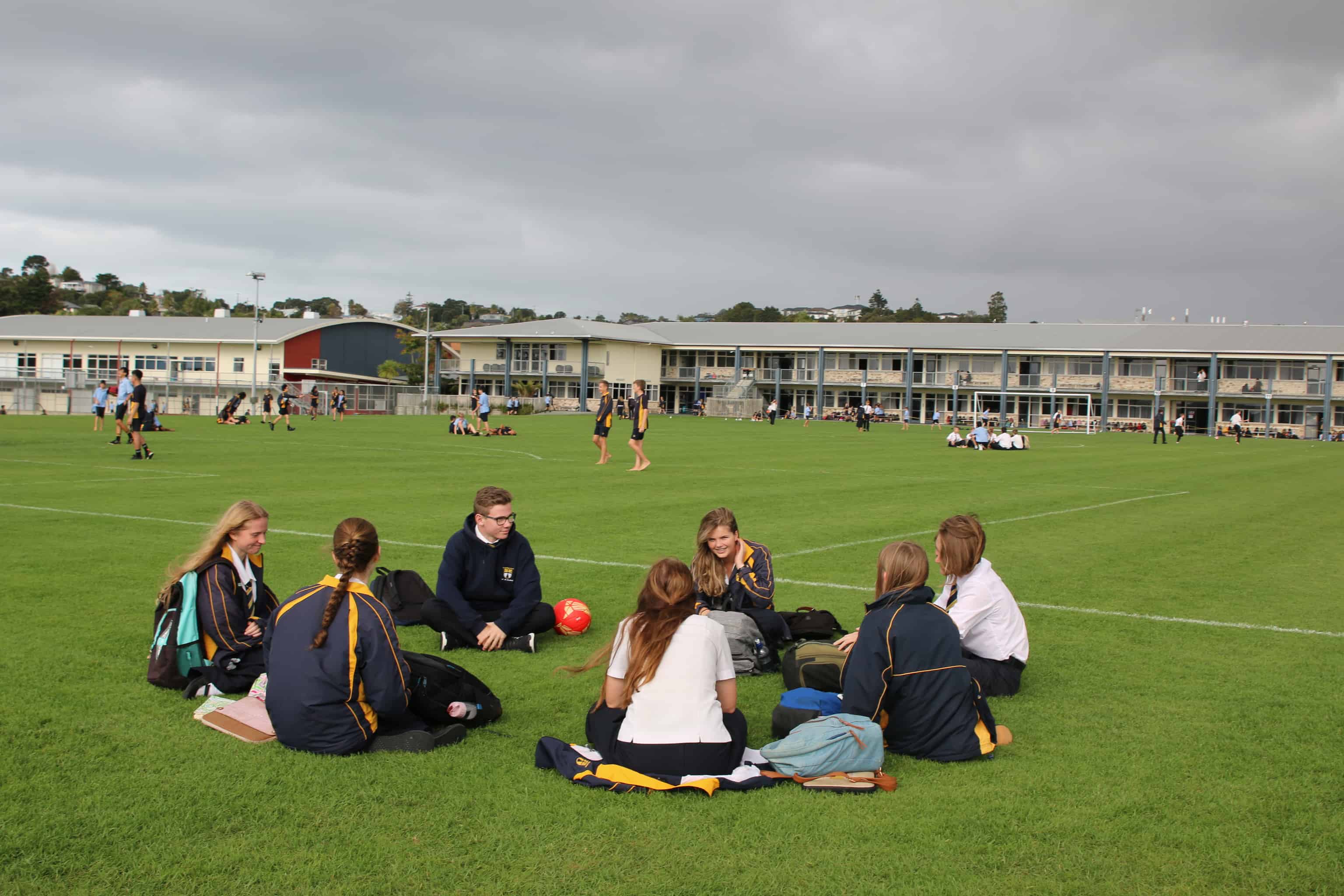 Lunch time at the Senior Campus